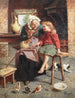 Geschichten der Großmütter - Eugenio Zampighi — Ansicht des Kunstwerks