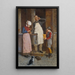 L'Ange de la miséricorde - Eugenio Zampighi — gerahmtes Bild an der Wand