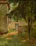 Eingang des Bauernhofs Vezronce von Morestel Isère - Eugène Baudin — Ansicht des Kunstwerks
