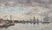 Antwerpen, Schiffe auf der Schelde - Eugène Boudin — Ansicht des Kunstwerks