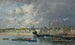 Bateaux ancrés dans le port de Portrieux - Eugène Boudin — Ansicht des Kunstwerks