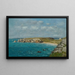 Camaret La Pointe du Toulinguet - Eugène Boudin — gerahmtes Bild an der Wand