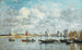 Camaret, der Hafen - Eugène Boudin — Ansicht des Kunstwerks