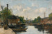 Kanal in Rotterdam - Eugène Boudin — Ansicht des Kunstwerks
