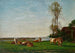 Hütte und Weide am Ufer der Touques - Eugène Boudin — Ansicht des Kunstwerks