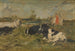 Kühe auf der Weide - Eugène Boudin — Ansicht des Kunstwerks