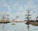 Deauville, der Mare Haute-Becken - Eugène Boudin — Ansicht des Kunstwerks