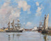 Deauville, der Becken - Eugène Boudin — Ansicht des Kunstwerks