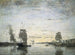 Eingang des Hafens, Le Havre - Eugène Boudin — Ansicht des Kunstwerks