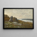 Umgebung von Brest, Mündung des Elorn - Eugène Boudin — gerahmtes Bild an der Wand