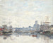 Der Hafen bei Nebel - Eugène Boudin — Ansicht des Kunstwerks