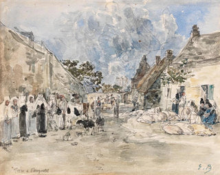 Eugne Boudin - Foire  Plougastel.webp