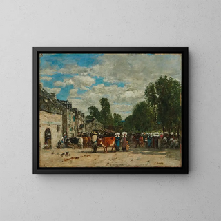 Eugne Boudin - Foire en Bretagne.webp