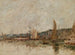 Honfleur, der Hafen am Morgen - Eugène Boudin — Ansicht des Kunstwerks