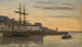 Honfleur Segelboote - Eugène Boudin — Ansicht des Kunstwerks