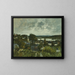 La Touques près de Deauville - Eugène Boudin — gerahmtes Bild an der Wand
