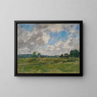 Eugne Boudin - La valle de la Touques.webp