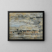 Mare Basse étude - Eugène Boudin — gerahmtes Bild an der Wand