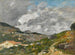 Berge in der Umgebung von Nizza - Eugène Boudin — Ansicht des Kunstwerks