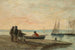 Port aux environs d'Honfleur - Eugène Boudin — Ansicht des Kunstwerks