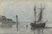 Rade in der Umgebung von Honfleur - Eugène Boudin — Ansicht des Kunstwerks