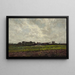Studie - Eugène Boudin — gerahmtes Bild an der Wand