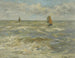 Voiliers sur la mer - Eugène Boudin — Ansicht des Kunstwerks