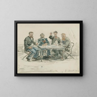 Eugne Boudin - la ferme SaintSimon Jongkind mile van Marcke Claude Monet et le pre Achard.webp