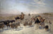 La Descente des troupeaux - Eugène Burnand — Ansicht des Kunstwerks