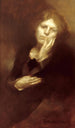 Fantine verlassen - Eugène Carrière — Ansicht des Kunstwerks