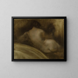 Eugne Carriere - Femme nue de dos figure dcoinon.webp