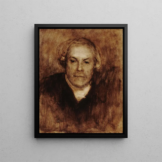 Eugne Carriere - Portrait dEdmond de Goncourt 18221896 crivain.webp
