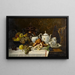 Das Frühstück - Eugène Claude — gerahmtes Bild an der Wand