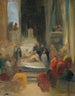 Innenansicht einer Kirche Ordination der Karmelitinnen - Eugène Delacroix — Ansicht des Kunstwerks