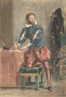 Mathurin Régnier - Eugène Delacroix — Ansicht des Kunstwerks