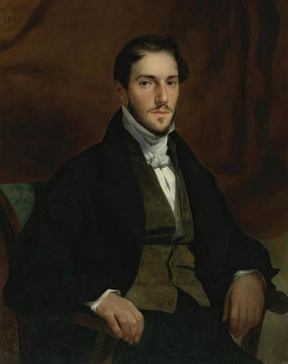 Eugne Delacroix - Portrait Of Flix Guillemardet.webp