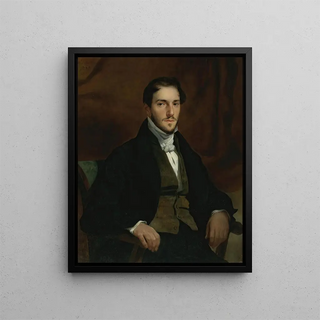 Eugne Delacroix - Portrait Of Flix Guillemardet.webp