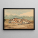 Königstiger - Eugène Delacroix — gerahmtes Bild an der Wand