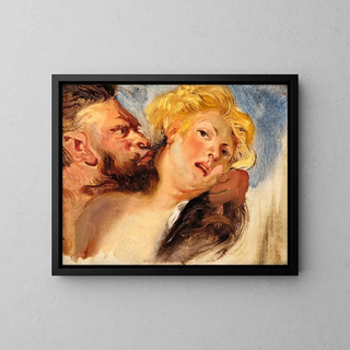 Eugne Delacroix - Satyr Embracing A Nymph After PeterPaul Rubens.webp