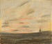 Studie des Himmels frpillon - Eugène Delacroix — Ansicht des Kunstwerks