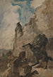 Jagd auf den Löwen - Eugène Fromentin — Ansicht des Kunstwerks