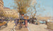 Promenade am Seine-Ufer - Eugène Galien-Laloue — Ansicht des Kunstwerks
