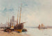 Bateaux au port - Eugène Galien-Laloue — Ansicht des Kunstwerks