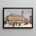 Gare de Lyon - Eugène Galien-Laloue — gerahmtes Bild an der Wand