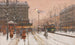 Le Grand Boulevard sous la neige - Eugène Galien-Laloue — Ansicht des Kunstwerks