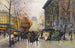 Der Blumenmarkt, La Madeleine - Eugène Galien-Laloue — Ansicht des Kunstwerks