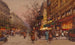 Les Grands Boulevards près du théâtre des Variétés - Eugène Galien-Laloue — Ansicht des Kunstwerks