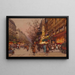 Les Grands Boulevards près du théâtre des Variétés - Eugène Galien-Laloue — gerahmtes Bild an der Wand