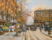 Place de la Madeleine - Eugène Galien-Laloue — Ansicht des Kunstwerks
