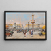 Place de la Concorde - Eugène Galien-Laloue — gerahmtes Bild an der Wand